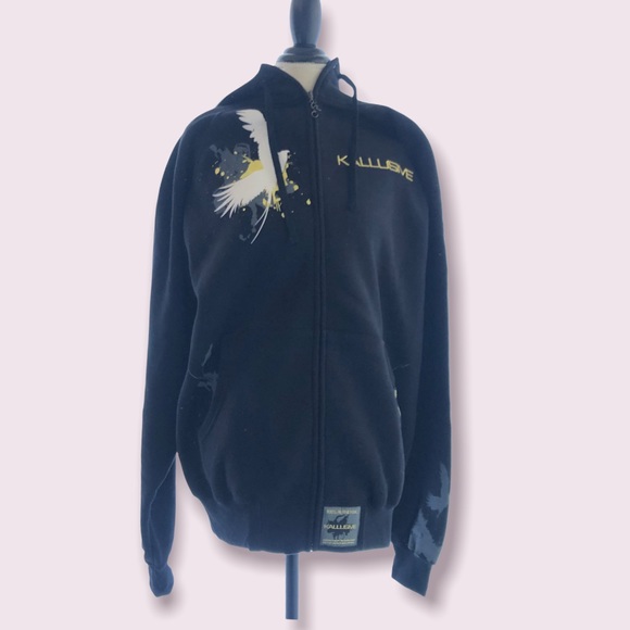 Other - NEW Black Splatter Hoodie